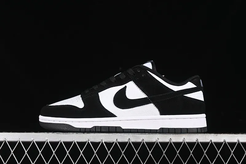 All categories Nk SB Dunk series Nk SB Dunk Low low-top sneakers Nk Dunk Low "Suede Panda" suede panda low-top casual sneakers FQ8249-100
